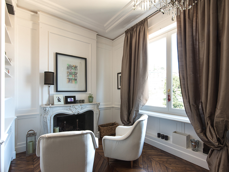 Boiserie perimetrale artigianale